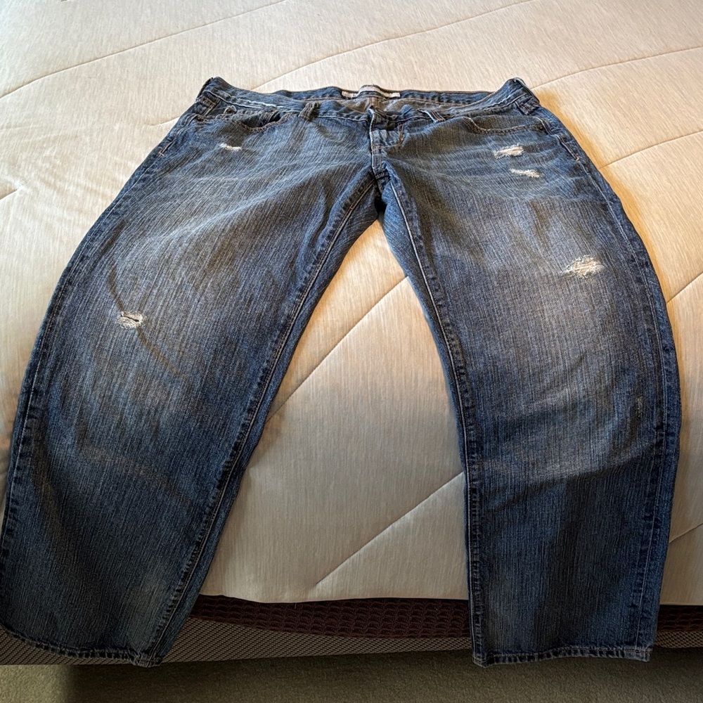 Old Navy Women's Blue Flare Jeans